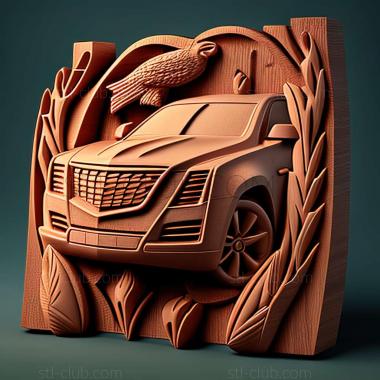 3D мадэль Cadillac SRX (STL)